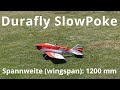 Rc modellflugzeug durafly slowpoke  multicam clip