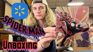 Spider-Man: Across the Spider-Verse steelbook UNBOXING (Walmart Exclusive)