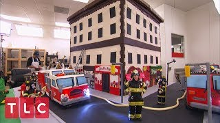 This Fire Truck Cake Puts Out Fires! | Cake Boss