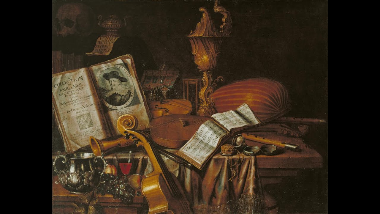 J Dowland - William Byrd Pavana Lachrymae +  Can she. Robert Hill, lute-harpsichord.  live 1995