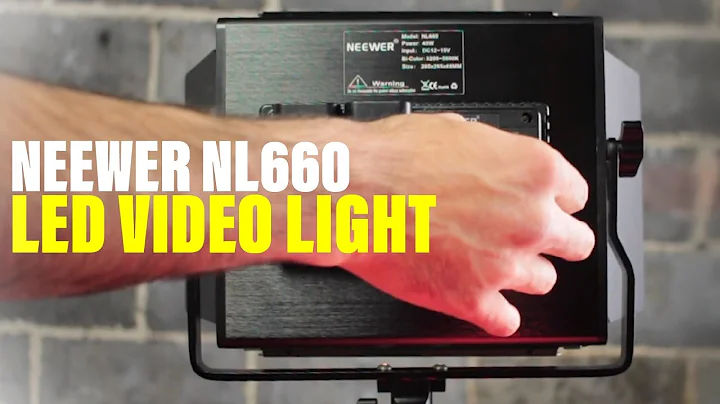 Neewer Bi-color LED Video Light Review!!! (NL 660)