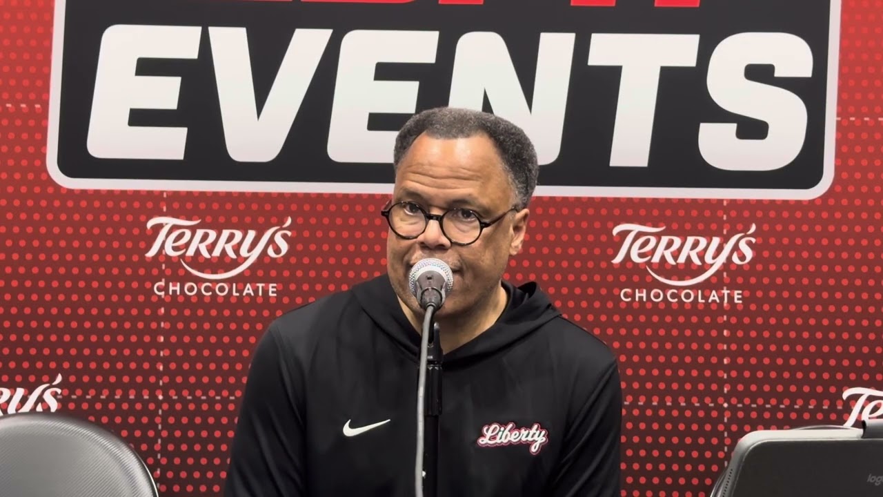 Ritchie McKay discusses Liberty’s loss to Bradley