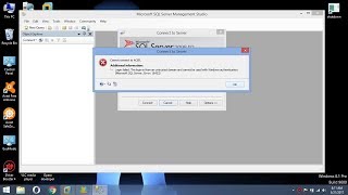 error 18452 in sql server the login is from an untrusted domain [step by step]