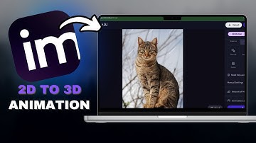 How to Animate 2D Image to 3D Animation with Immersity AI in SECONDS!