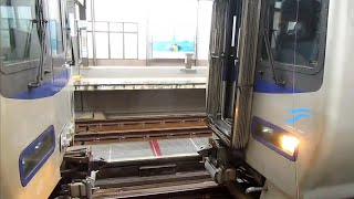 【連結作業】JR四国8000系 特急しおかぜ・いしづち 宇多津駅にて