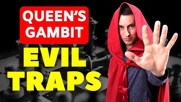 Top 5 Chess Opening TRAPS in the Queen