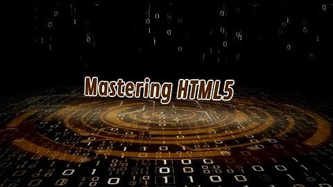 Mastering HTML 5 Web Development (Video 3 of 17): HTML Editors
