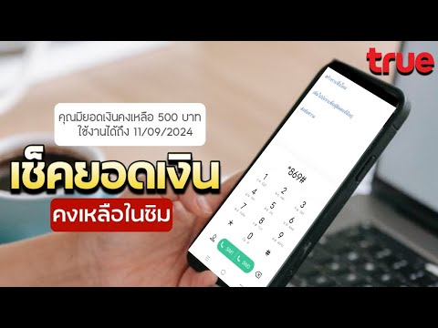 สอนเช็คยอดเงินคงเหลือ True ( ง่ายๆ ) 2024 - Youtube