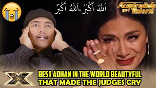 😱Amazing ❗️ X Factor Adzan Best Auditions From Indonesia - All Judges Cry😭| X Factor Global (Parody)