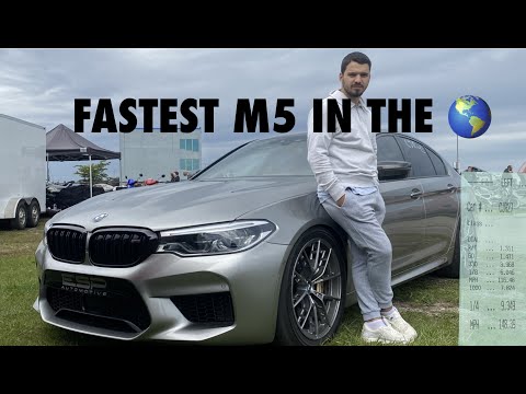 ყველაზე სწრაფი M5ი მსოფლიოში - Worlds fastest 1/4mile F90 M5