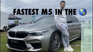 ყველაზე სწრაფი M5ი მსოფლიოში - Worlds fastest 1/4mile F90 M5
