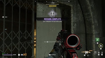 How to complete Exit Through The Sector Alpha (Crown) mission| DMZ Season 4 Mission Solo Guide