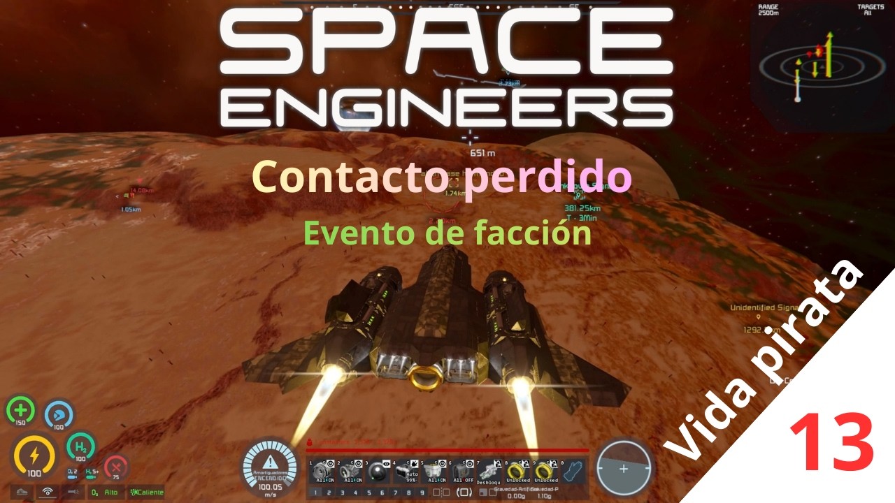 Contacto perdido🚨– Evento de Faccion Ep.13 Space Engineers (Vida Pirata ...