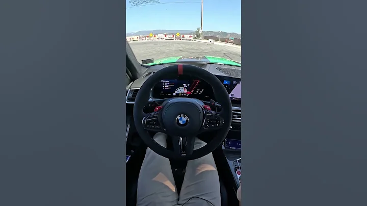 Switching to RWD in the BMW M3 CS = Playtime (POV Drive #shorts)