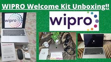 Wipro Unboxing Welcome Kit | Wipro Goodies for Freshers | MacBook 🔥🔥