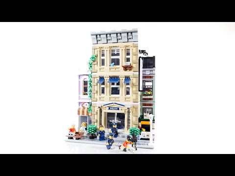 LEGO CREATOR EXPERT 10278 Police Station Speed Build - YouTube