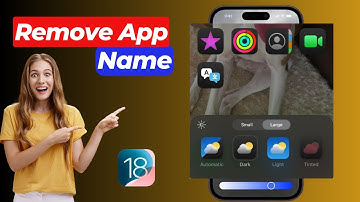 iOS EXPERT Reveals How to Remove App Labels in iOS 18