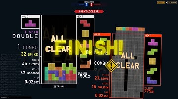[TETR.IO AI] (MAX PPS) Zetris AI vs Cold Clear AI (6)