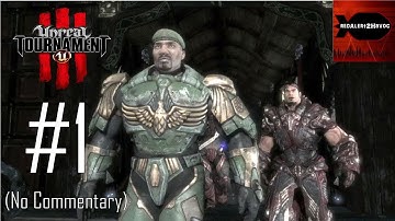 Unreal Tournament 3 - Campaign Playthrough Part 1 (No commentary, Act 1 & 2, Mission 1, 2, 3)