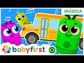 As rodas do ônibus em português e mais | Vídeos Educativos | Música Infantil Educativa | BabyFirst