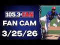 The MLB Season Begins Tonight Fan Cam 3 25 26