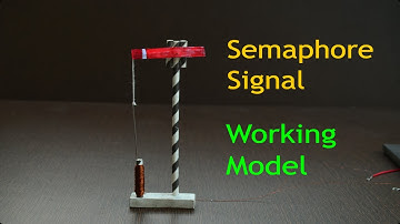 Semaphore Signal - Working model