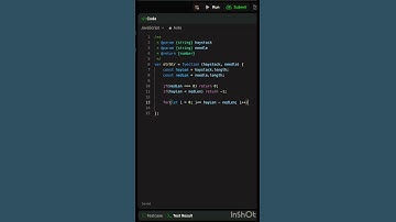 2. Find the index of first occurrence. #leetcode #javascript #problemsolving #coding#codingchallenge