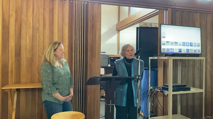 Marilyn Hansen speaks at "Remembering June Hansen"