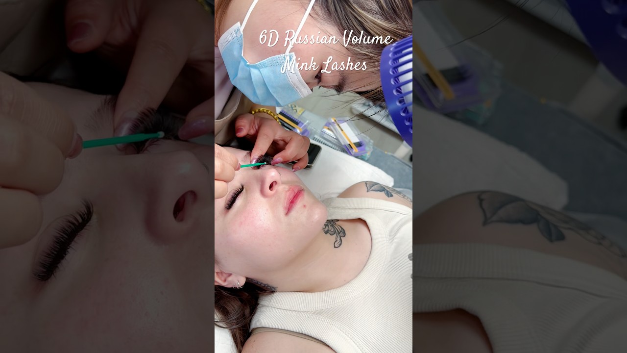 6D Russian volume mink lashes /6D濃密開花款 