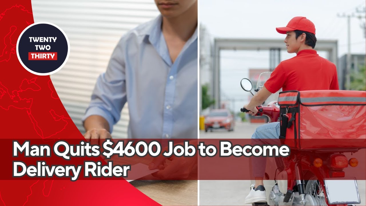 Man Quits $4600 Job to Become Delivery Rider Shocking Reason Behind His ...
