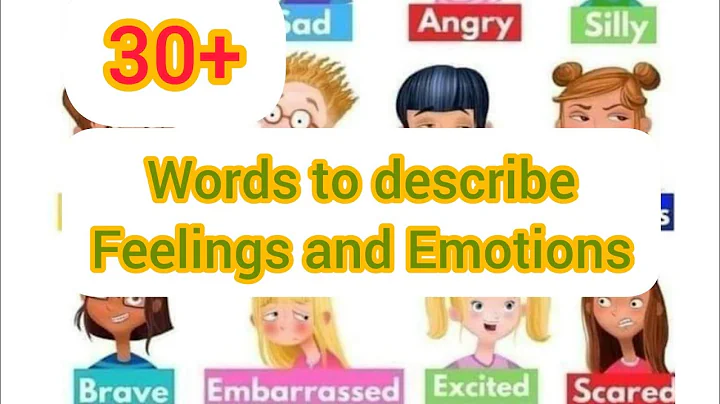 Feelings and Emotions vocabulary| List of feelings and emotions|Feelings and Emotions with pictures
