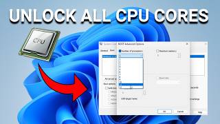 Fix Processor Using Limited Cores | Unlock All CPU Cores (2026)