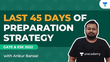 LAST 45 DAYS OF PREPARATION STRATEGY | Ankur Bansal