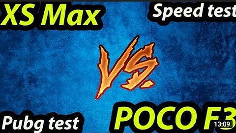 XS MAX VS POCO F3 #Very hard decision to select a gaming phone 😯