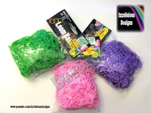 Loom Bands Haul from Hobby Lobby in the USA - 동영상