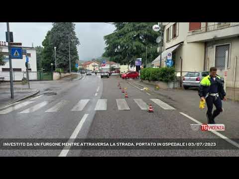 INVESTITO DA UN FURGONE MENTRE ATTRAVERSA LA STRADA, PORTATO IN OSPEDALE | 03/07/2023