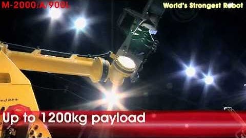 M-2000iA 900/L Material Handling at 2008 IMTS - FANUC Robot Industrial Automation