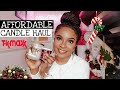 Affordable Candle Haul| Make your Home SMELL Like Christmas