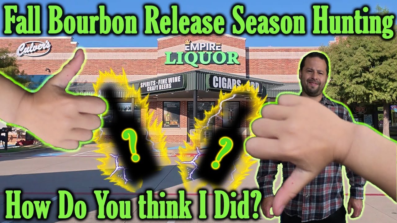 Осенний сезон охоты за бурбоном. Как вы думаете, как я справился?