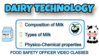 Dairy Technology🥛| FSO Classes | Composition of Milk | Physico-Chemical properties of Milk screenshot 4