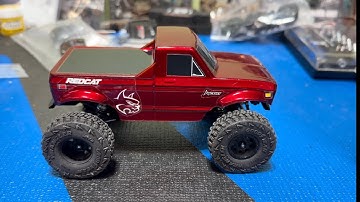 RedCat Ascent 32 new and much better shocks micro crawler.