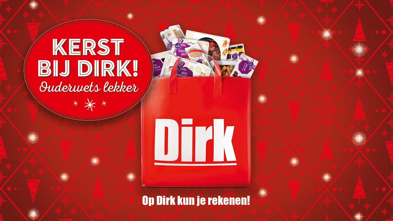 Op Dirk kun je rekenen, ook tijdens de feestdagen. - YouTube