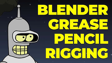 2D Rigging in Blender Grease Pencil Made Easy!
