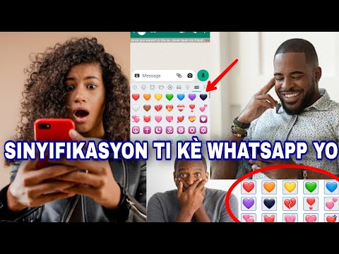 😲MEN SINYIFIKASYON TI KÈ WHATSAPP YO. OUPAP VOYE YO BAY MOUN ANKÒ APRÈW FIN TANDE KOZE SA.SAYO VLEDI