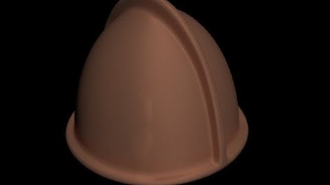 3DS MAX tutorial / Helmet starting from a box and using spherify modifier and Msmooth