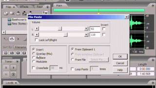 Adobe Audition. Урок 12: Режим специальной вставки Adobe Audition. Урок 12: Режим специальной вставки