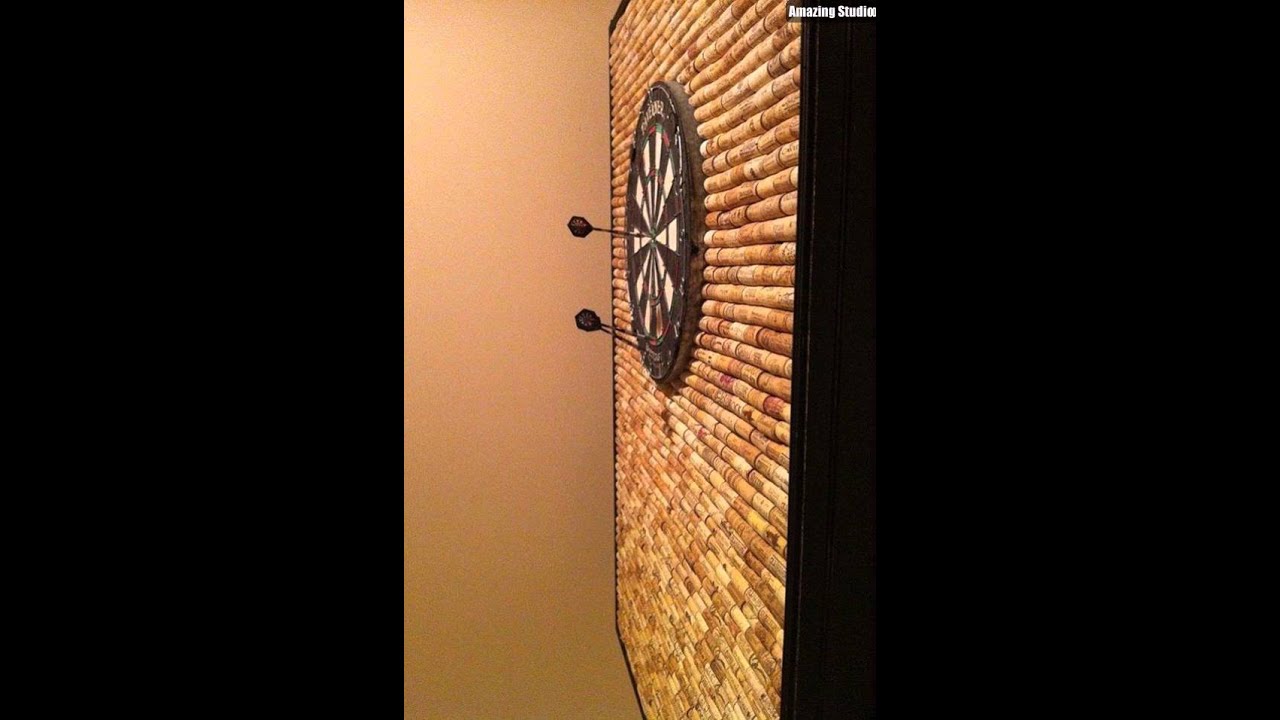 Wine Cork Diy Dart Board Wall You