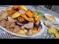 Я их ,,поженила,,. Тыква + купаты+ груша