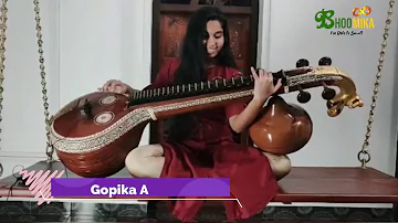 Oru kathilola Njan Kandilla | veena cover | "vettom" malayalam movie- by Gopika A.