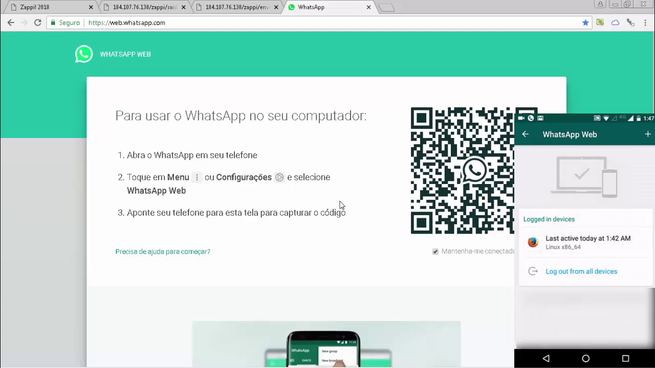 2018 Conectar WhatsApp PHP API json xml - YouTube